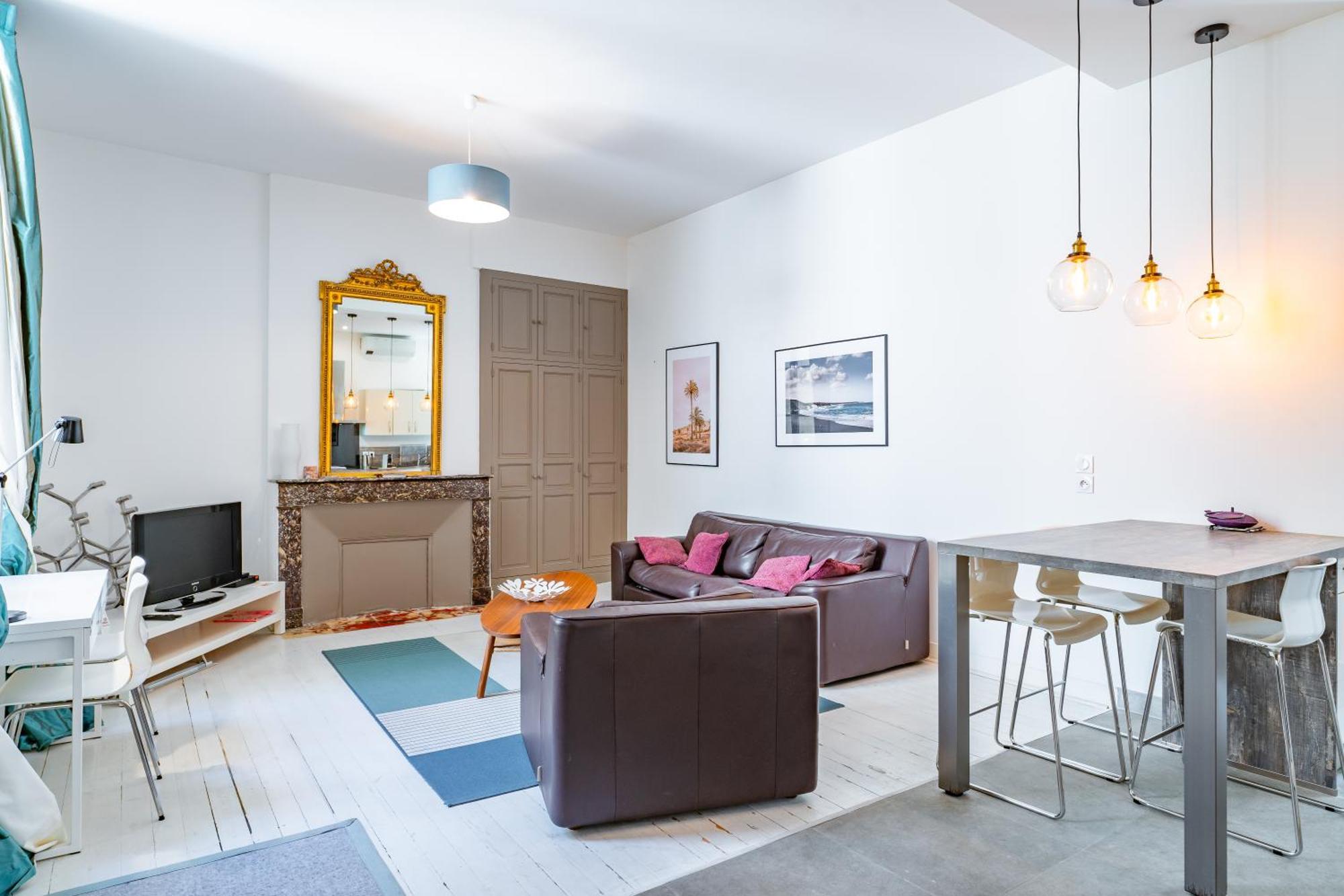 Magnifique Appartement Avec Climatisation En Hyper Centre De Bordeaux Exterior foto
